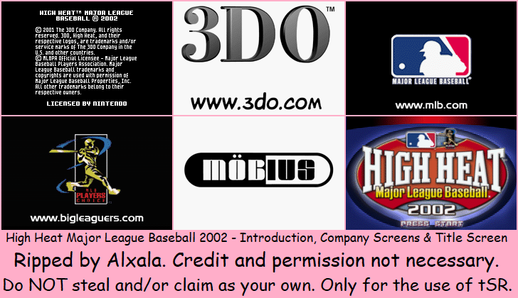 Introduction, Company Screens & Title Screen