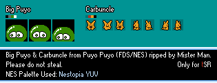 Big Puyo & Carbuncle