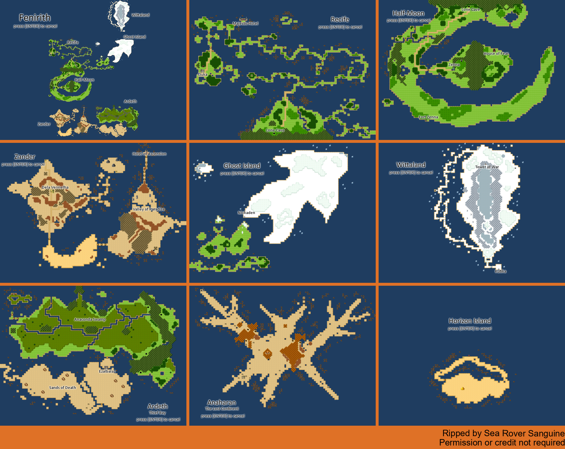 Region Maps