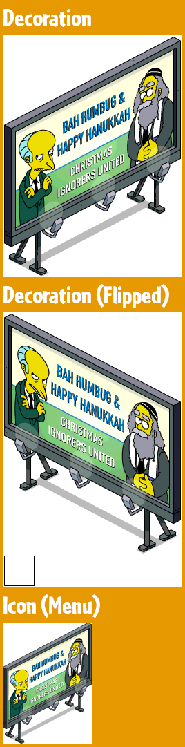 Christmas Ignorers United Billboard