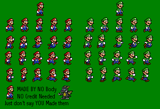 Custom / Edited - Mario Customs - Mario & Luigi - The Spriters Resource