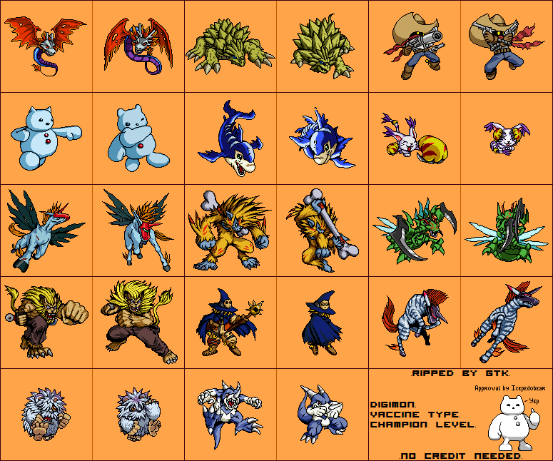 Digimon Types 3