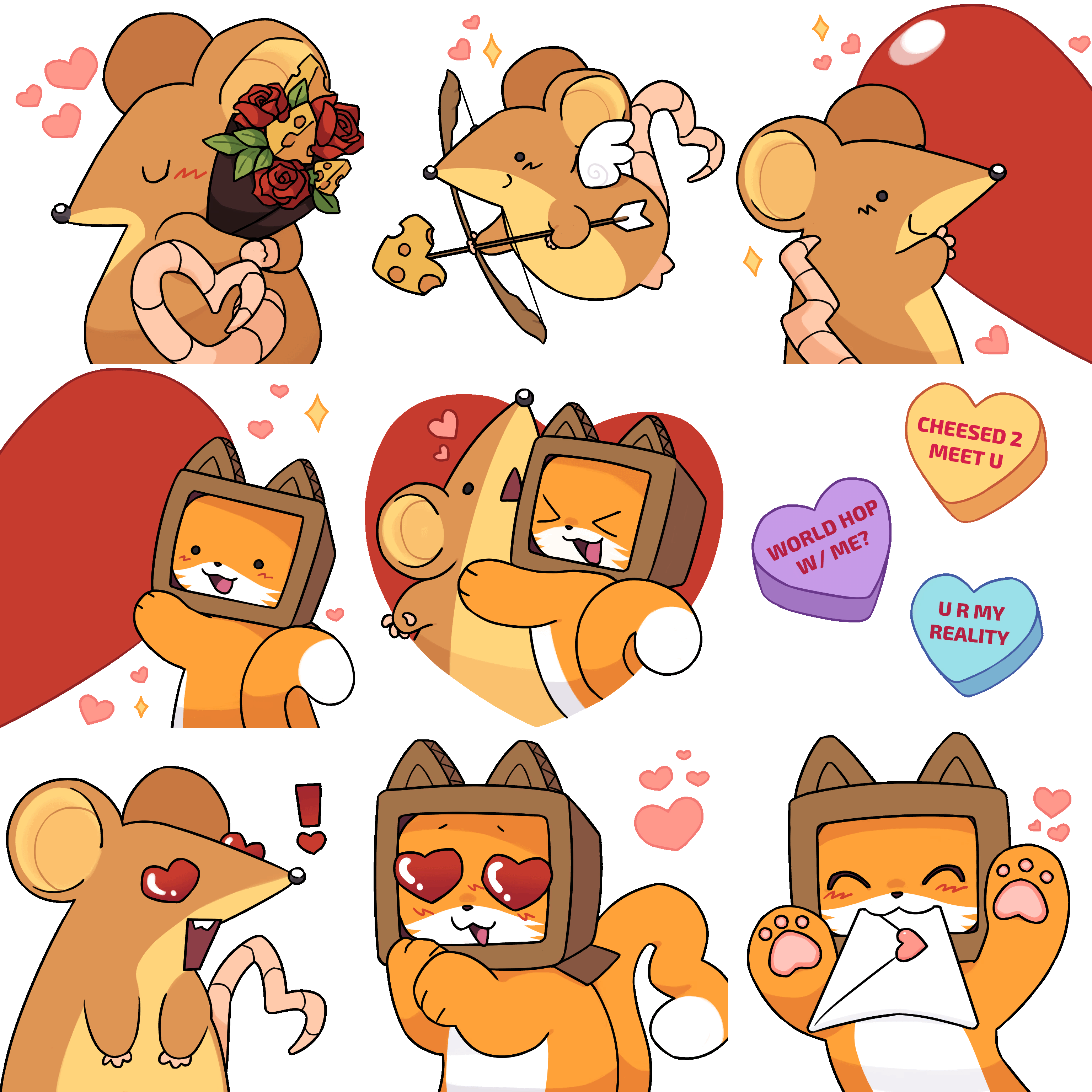 Valentines Stickers