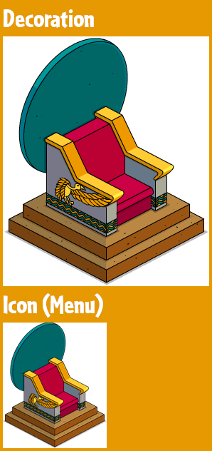 Pharaoh Throne