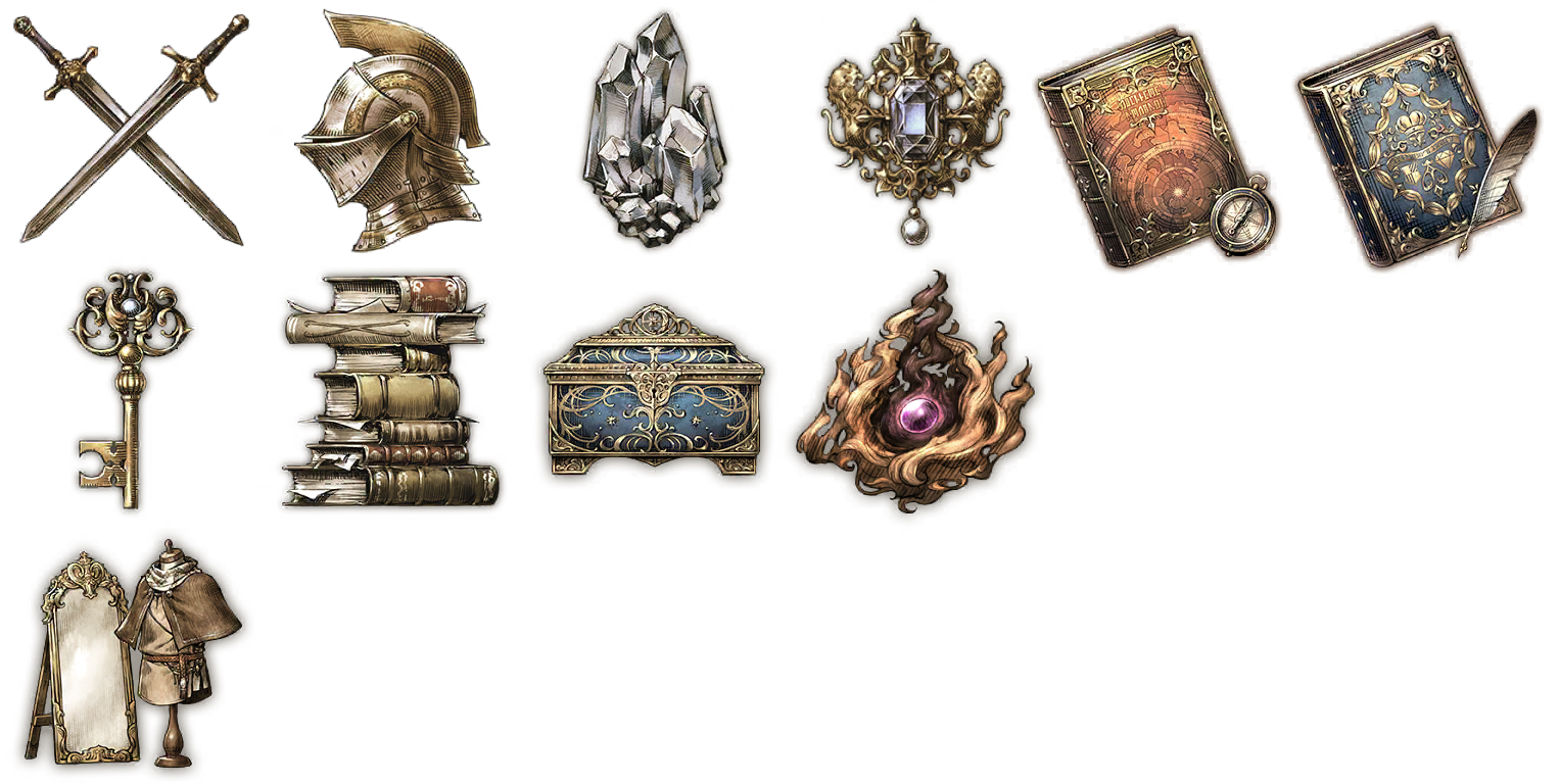 Item Menu Icons