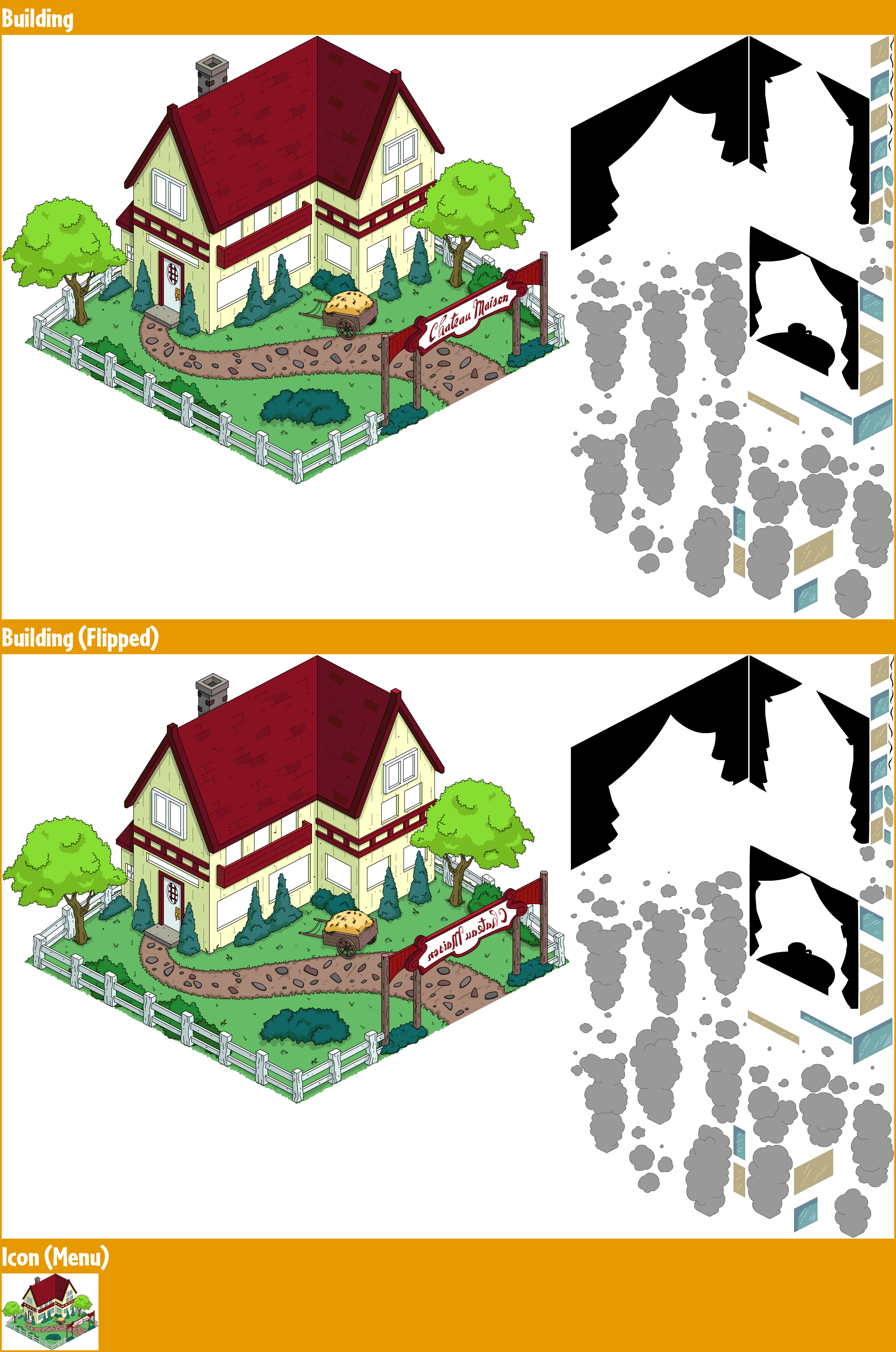 The Simpsons: Tapped Out - Renovated Chateau Maison