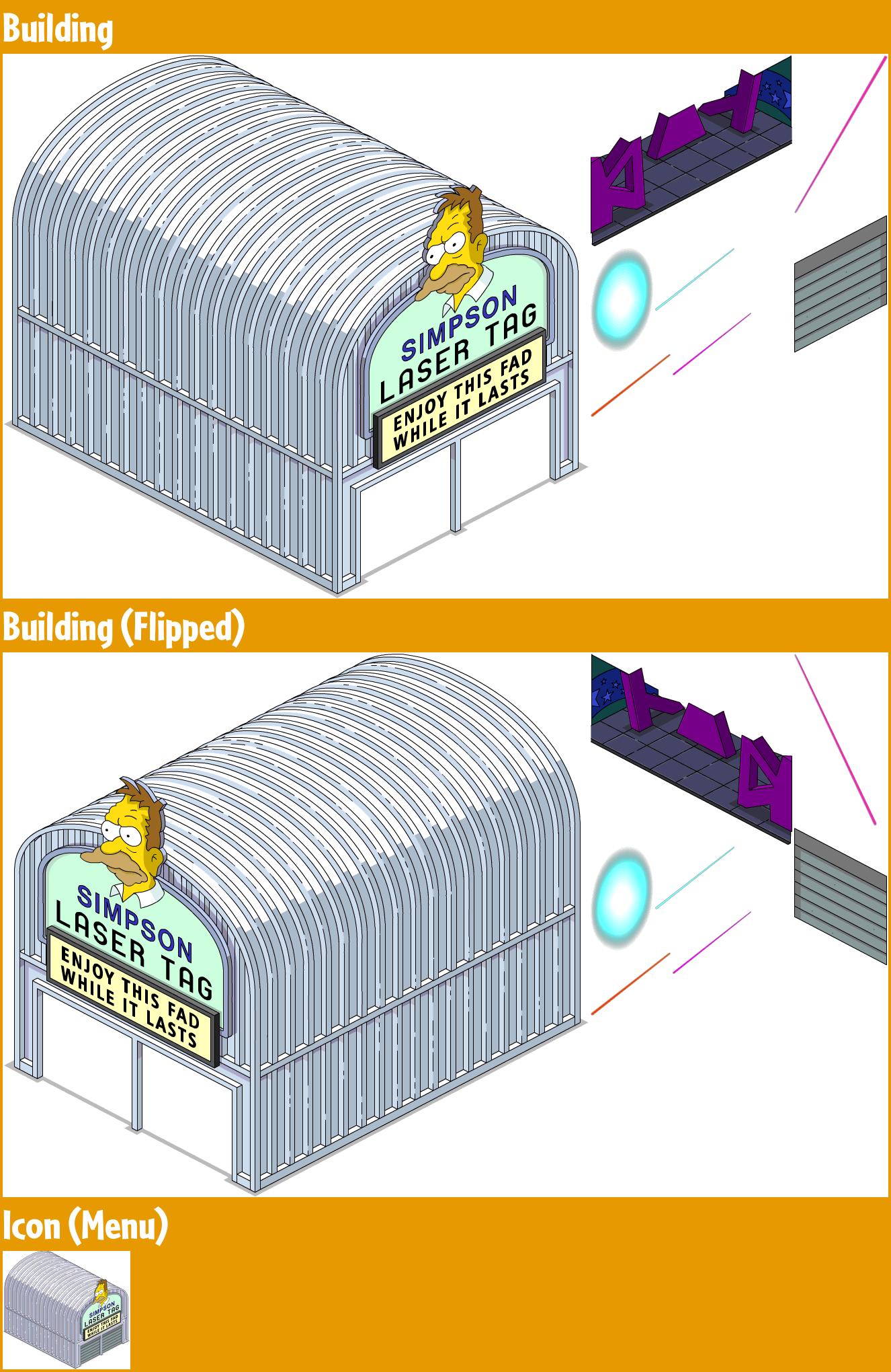 The Simpsons: Tapped Out - Simpson Laser Tag