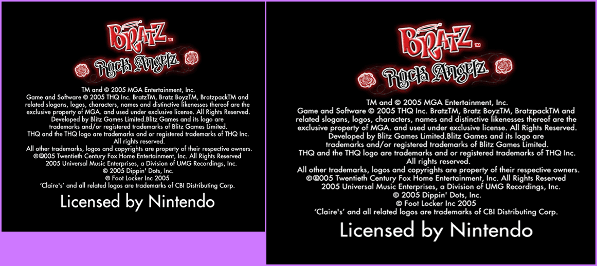 Copyright Screen