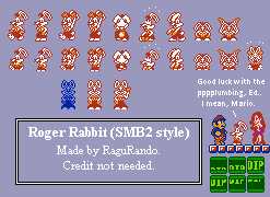 Roger Rabbit (Super Mario Bros. 2 NES-Style)