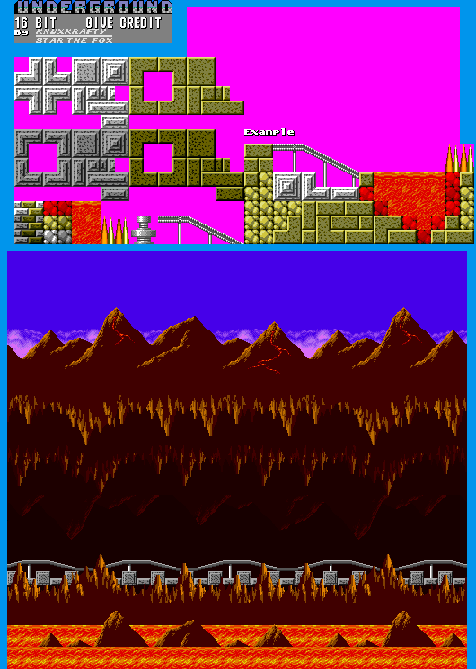 Under Ground Zone 16 Bit