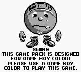 Game Boy Error Message