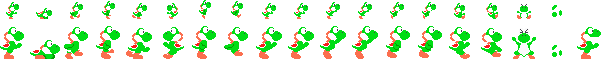 Yoshi (Super Mario Maker-Style)