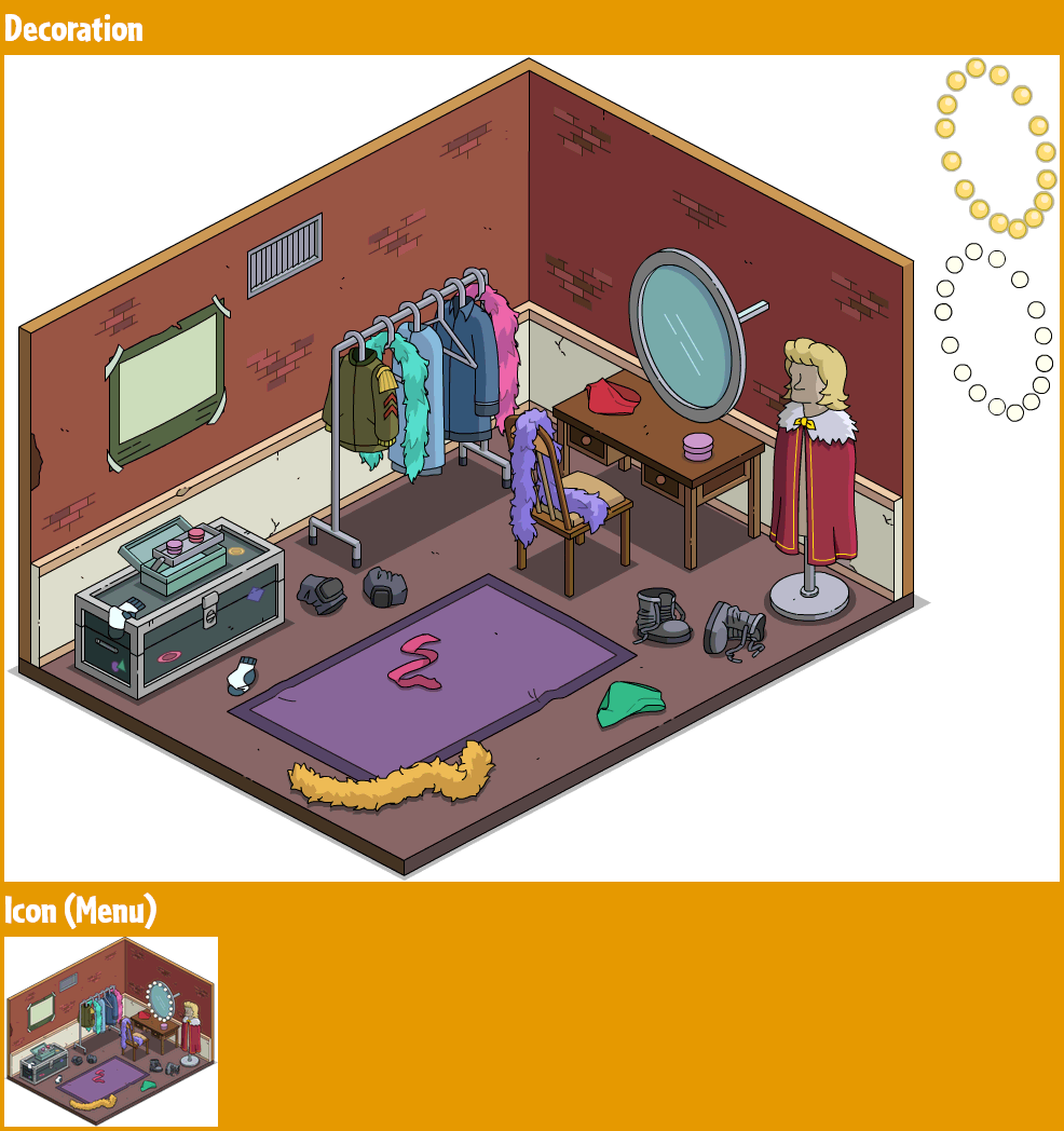 The Simpsons: Tapped Out - Wrestlers Dressing Room