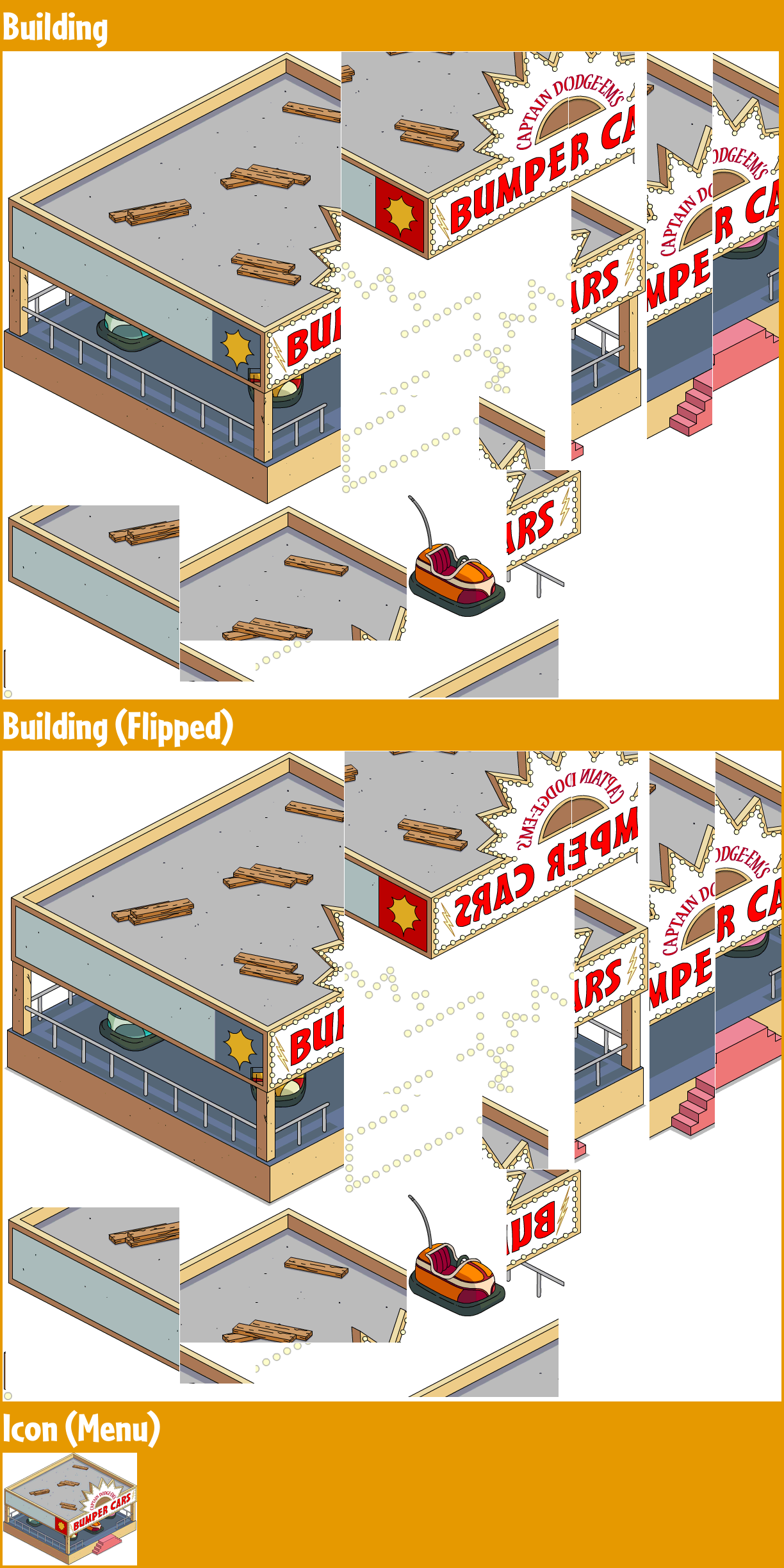 The Simpsons: Tapped Out - Captain Dodge-Em's Bumper Cars