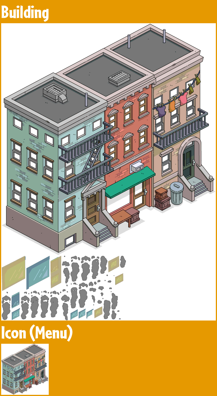 The Simpsons: Tapped Out - Lower East Side Homes