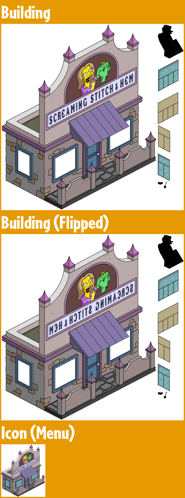 The Simpsons: Tapped Out - Screaming Stitch & Hem