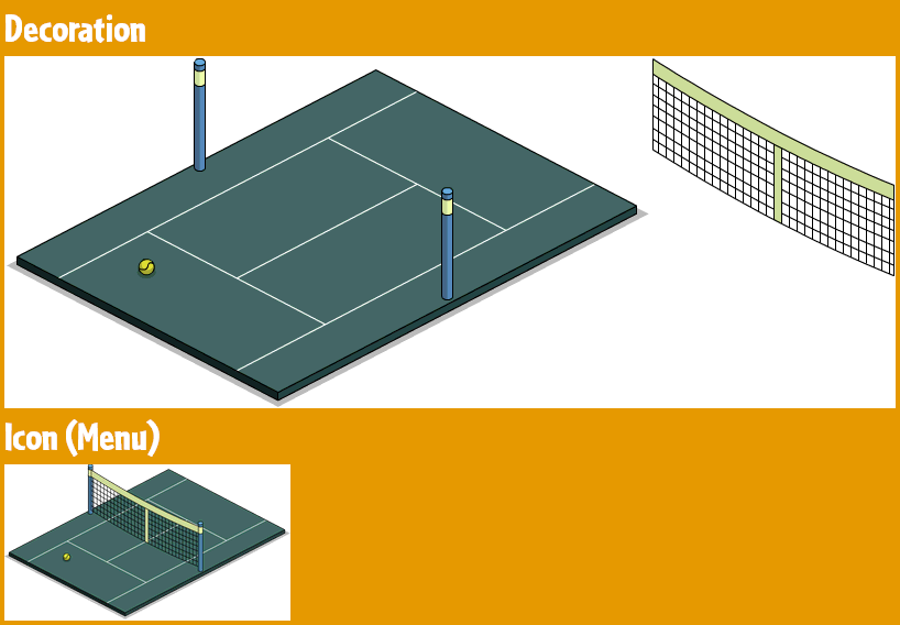 The Simpsons: Tapped Out - Tennis Court