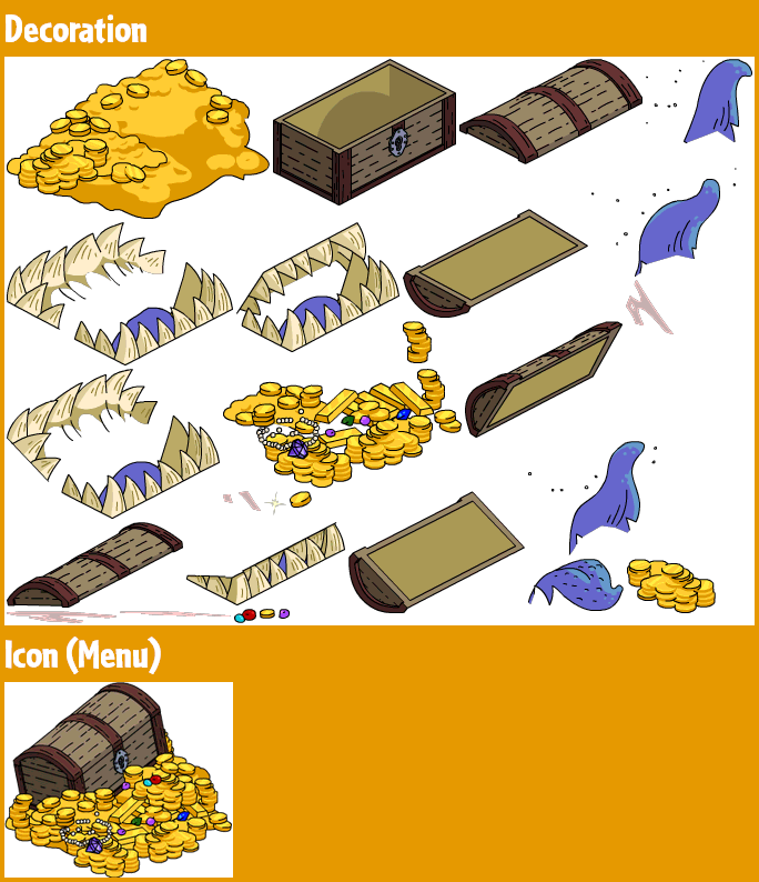 Treasure Chest (Burns Dragon's Pile of Treasure)