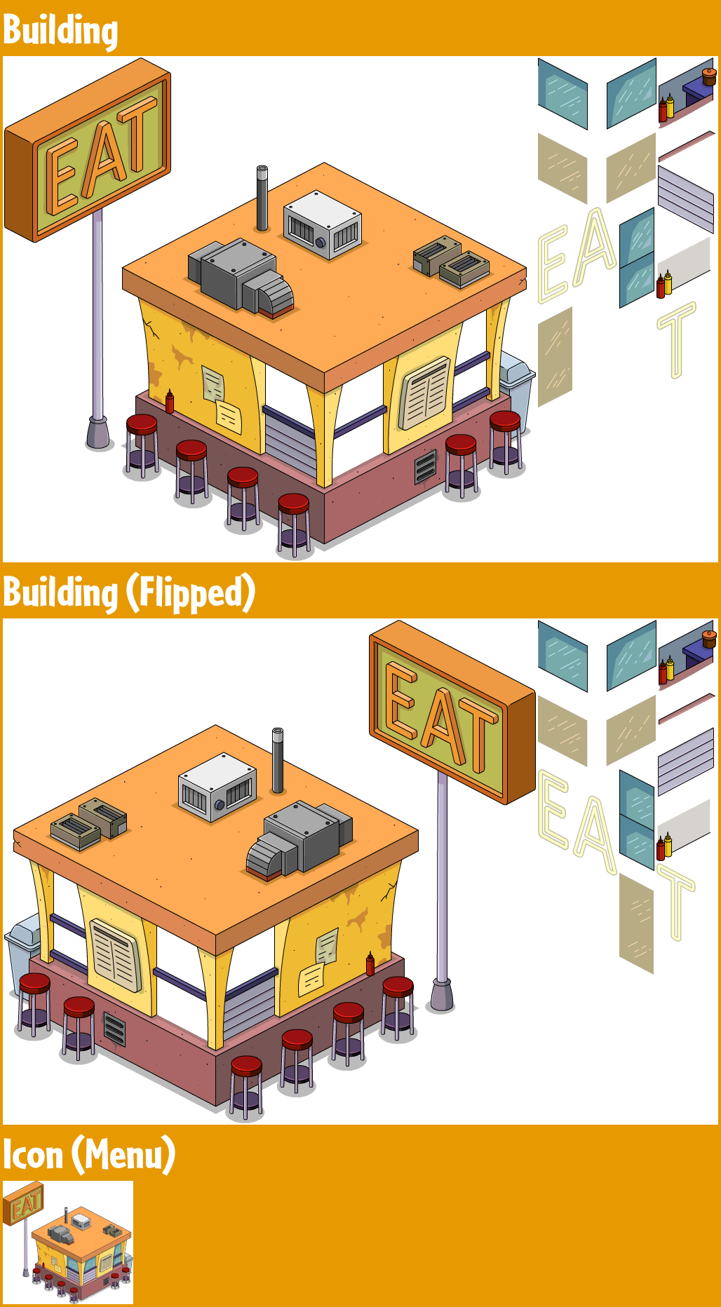 The Simpsons: Tapped Out - Monorail Cafe