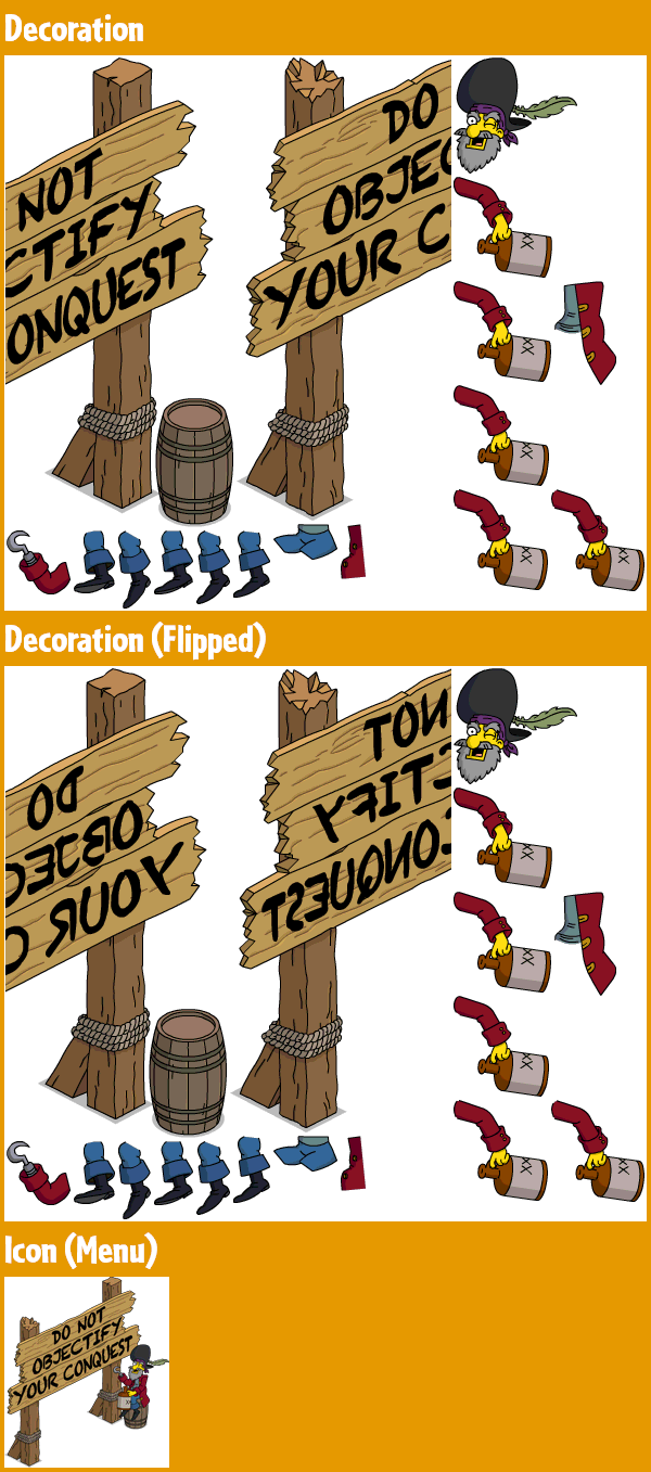 The Simpsons: Tapped Out - Pirate Animatronic