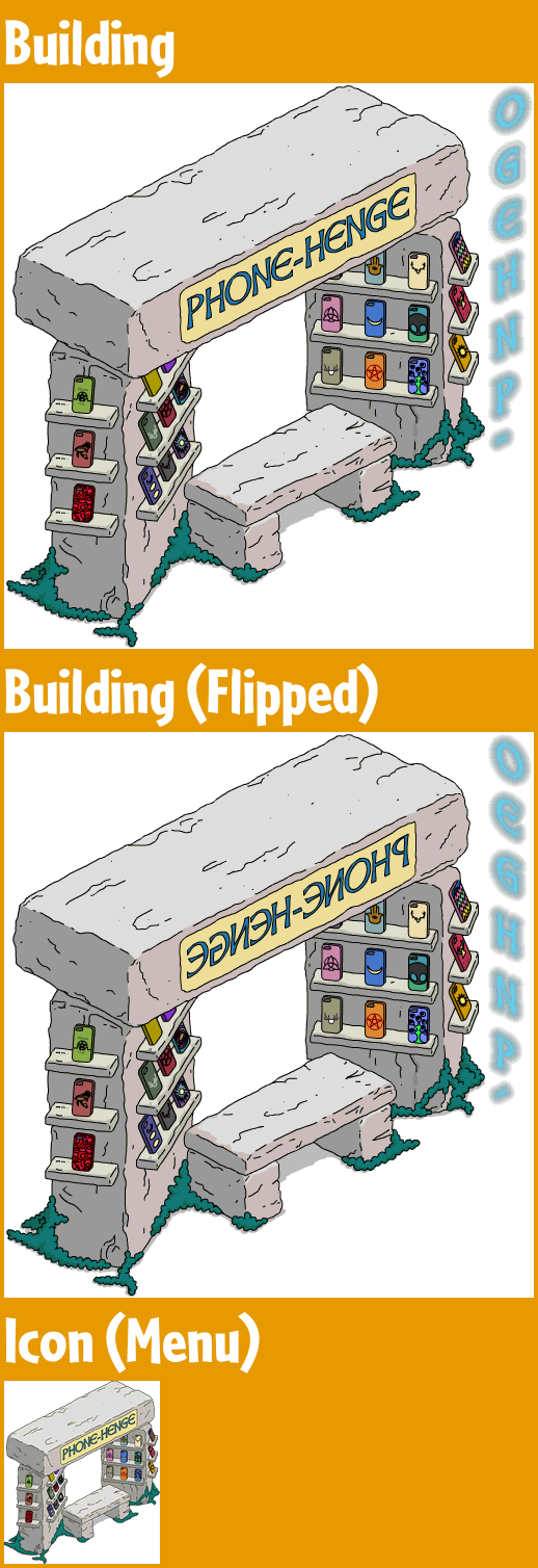 The Simpsons: Tapped Out - Phone-Henge Kiosk