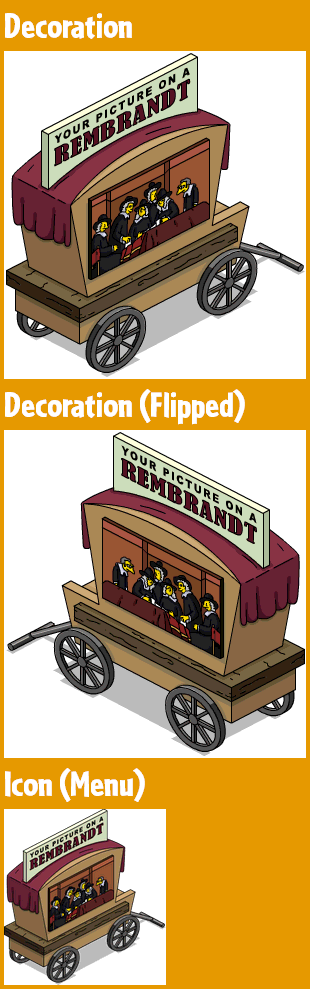 The Simpsons: Tapped Out - Picture on a Rembrandt