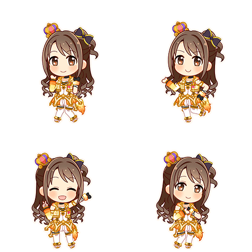 Uzuki Shimamura (Party Time Gold)