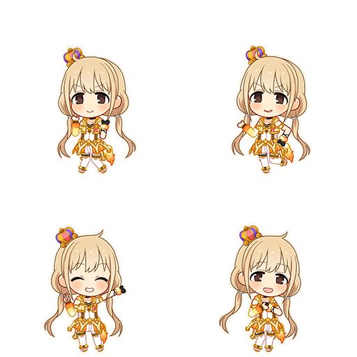 THE IDOLM@STER Cinderella Girls: Starlight Stage - Anzu Futaba (Party Time Gold)