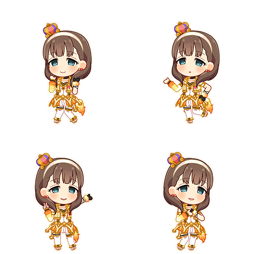 THE IDOLM@STER Cinderella Girls: Starlight Stage - Mayu Sakuma (Party Time Gold)