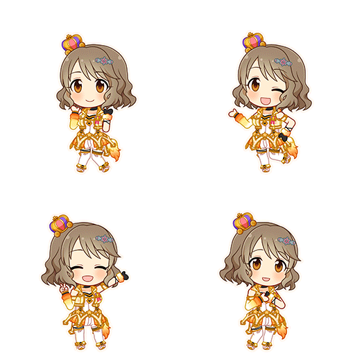 THE IDOLM@STER Cinderella Girls: Starlight Stage - Miyabi Tsukimiya (Party Time Gold)