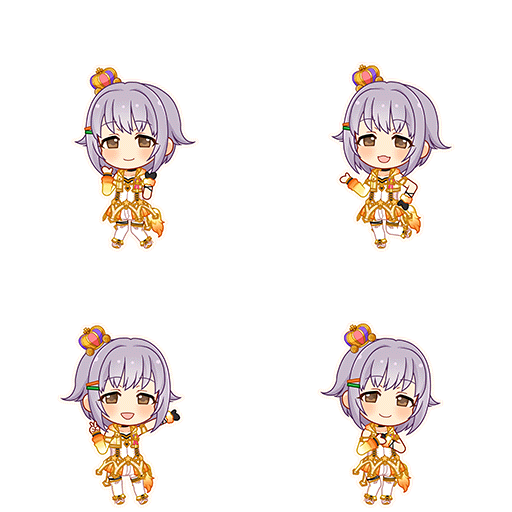 THE IDOLM@STER Cinderella Girls: Starlight Stage - Sachiko Koshimizu (Party Time Gold)