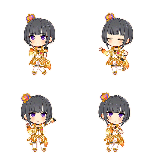 THE IDOLM@STER Cinderella Girls: Starlight Stage - Chiyo Shirayuki (Party Time Gold)