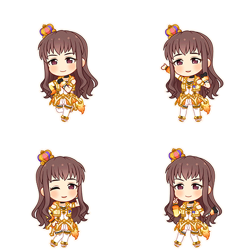 THE IDOLM@STER Cinderella Girls: Starlight Stage - Toko Hattori (Party Time Gold)