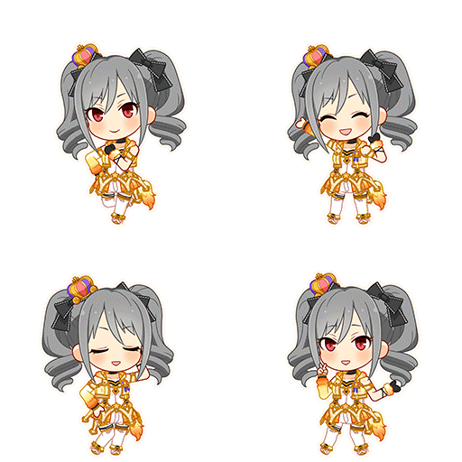 THE IDOLM@STER Cinderella Girls: Starlight Stage - Ranko Kanzaki (Party Time Gold)