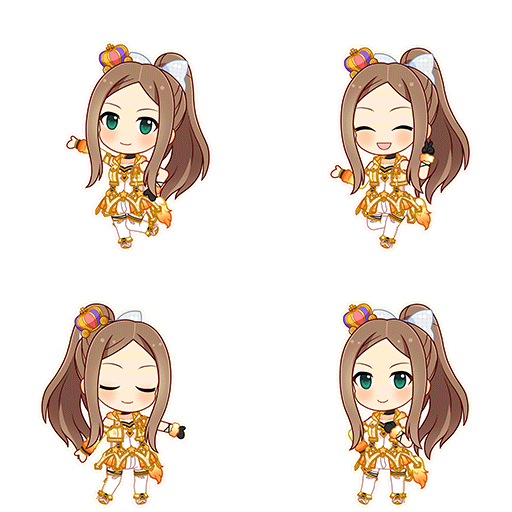 THE IDOLM@STER Cinderella Girls: Starlight Stage - Kumiko Matsuyama (Party Time Gold)