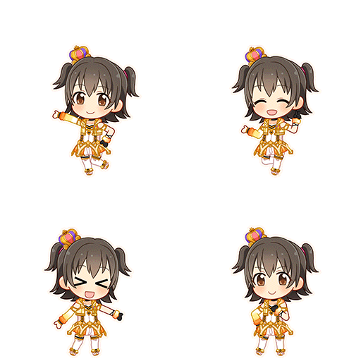 THE IDOLM@STER Cinderella Girls: Starlight Stage - Miria Akagi (Party Time Gold)