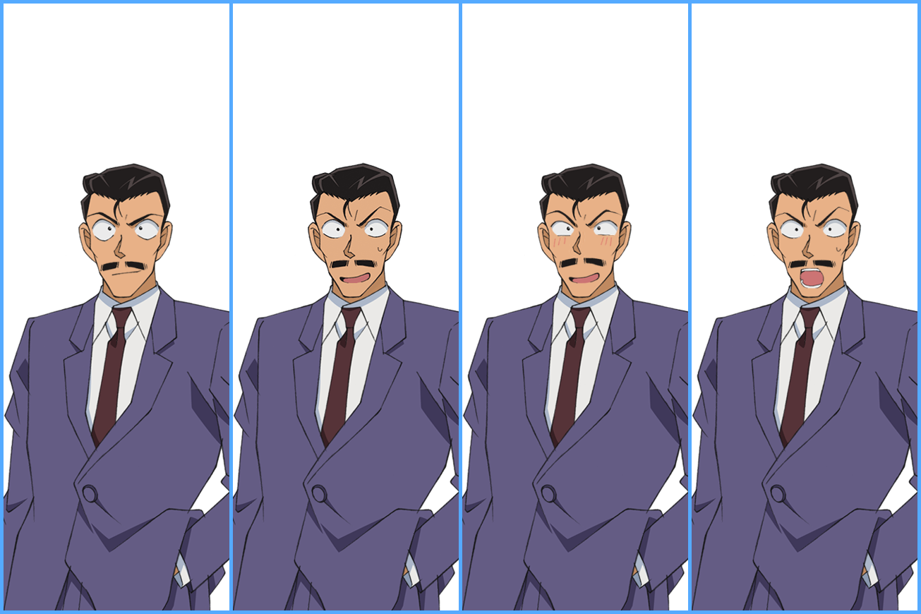 Detective Conan Escape Game ~Mystery of the Trick House~ - Kogoro Mouri