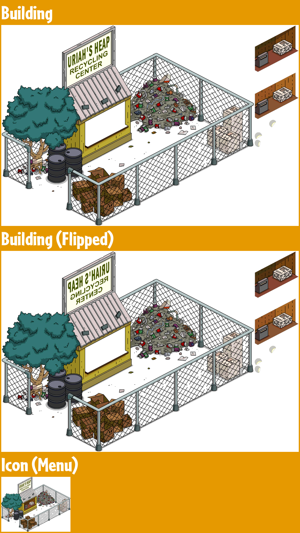 The Simpsons: Tapped Out - Uriah's Heap Recycling Center