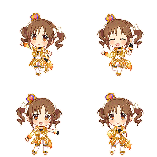 THE IDOLM@STER Cinderella Girls: Starlight Stage - Airi Totoki (Party Time Gold)