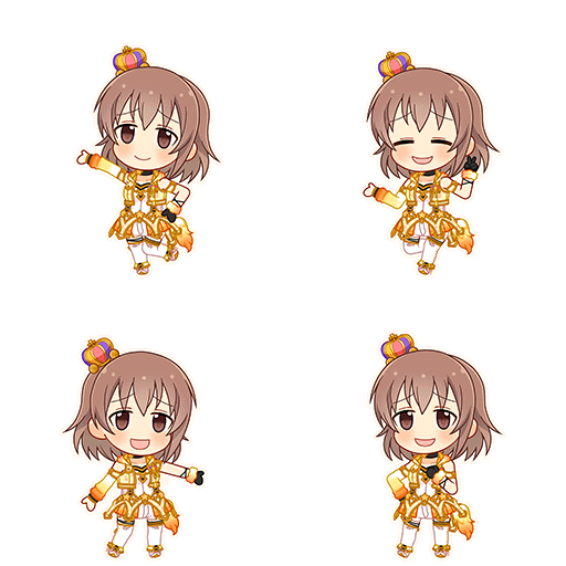 THE IDOLM@STER Cinderella Girls: Starlight Stage - Hinako Kita (Party Time Gold)