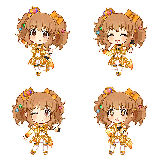 THE IDOLM@STER Cinderella Girls: Starlight Stage - Kirari Moroboshi (Party Time Gold)