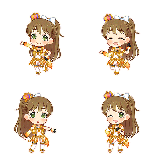 THE IDOLM@STER Cinderella Girls: Starlight Stage - Shiho Makihara (Party Time Gold)