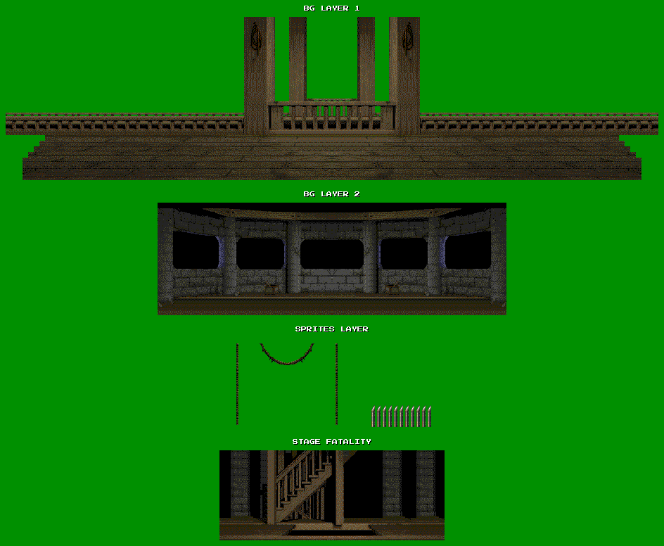 Mortal Kombat 3 & Ultimate - Shao Kahn Tower (MK3 Only)