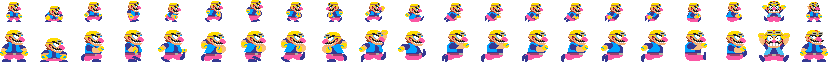 Wario (Super Mario Maker-Style)