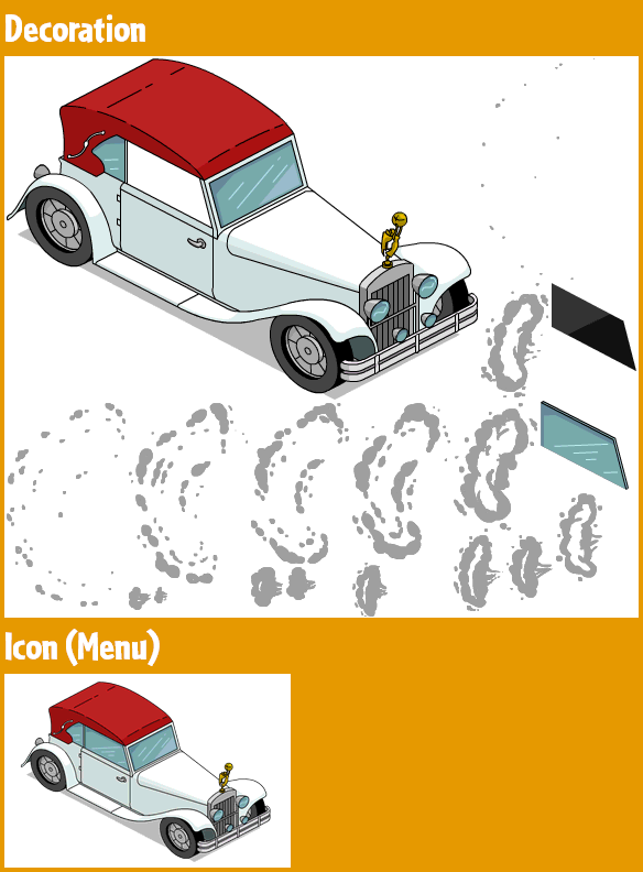 The Simpsons: Tapped Out - Mafia Car