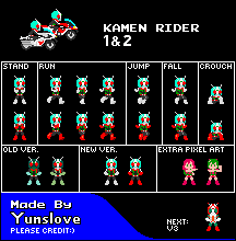 Kamen Rider 1&2 (Layla-Style)