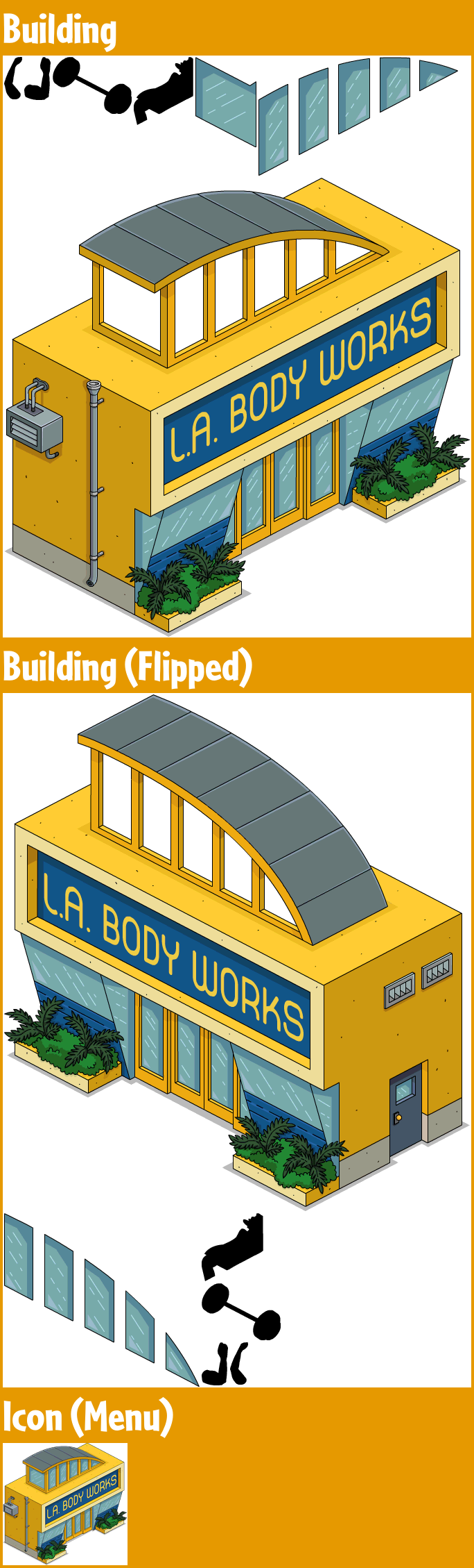 The Simpsons: Tapped Out - L.A. Body Works