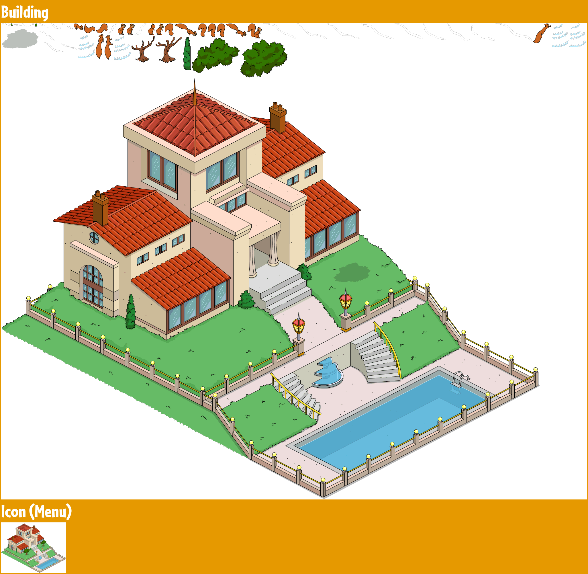 The Simpsons: Tapped Out - Ziff Mansion