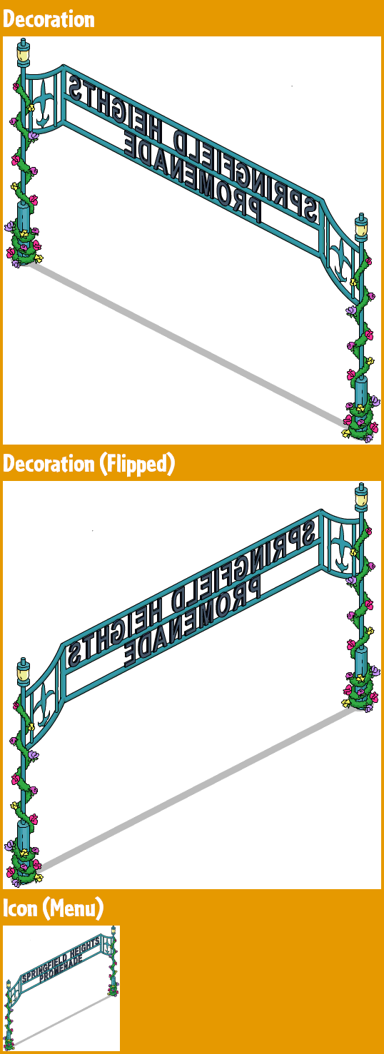 The Simpsons: Tapped Out - Springfield Heights Gate