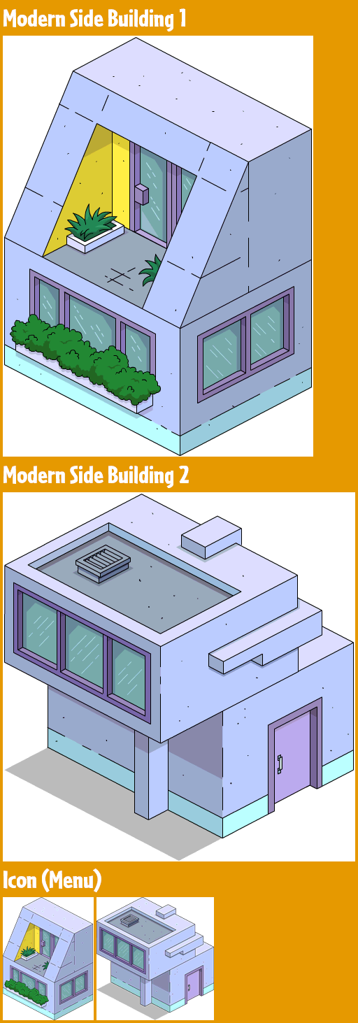 The Simpsons: Tapped Out - Modern Side Building